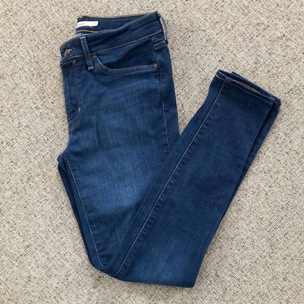 Levi's Women's Dark Indigo Skinny Jeans